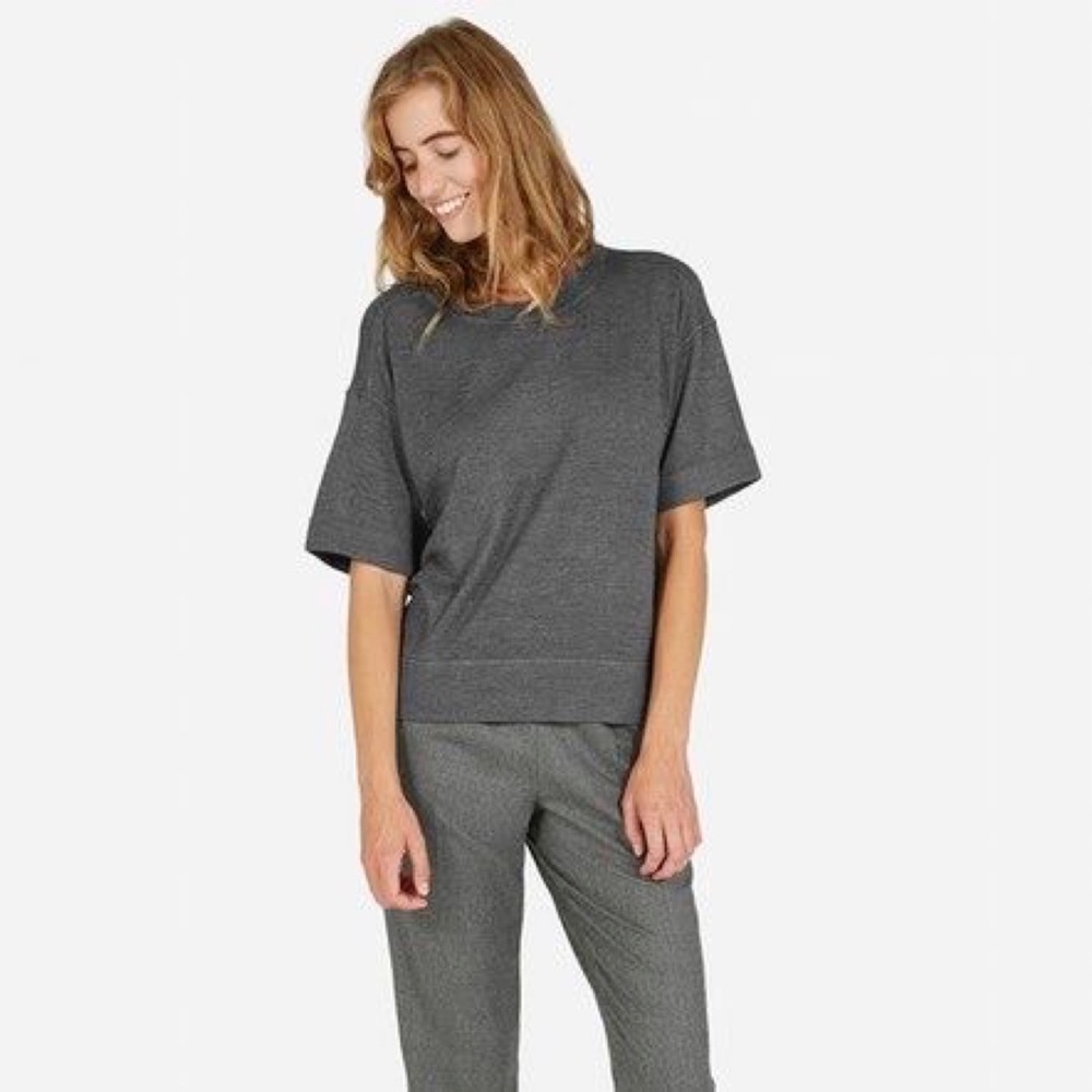 Everlane Luxe Wool Mid Sleeve Sweater